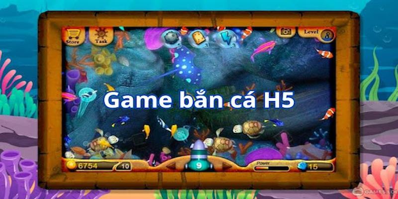 Các cấp độ và sảnh chơi game bắn cá online H5